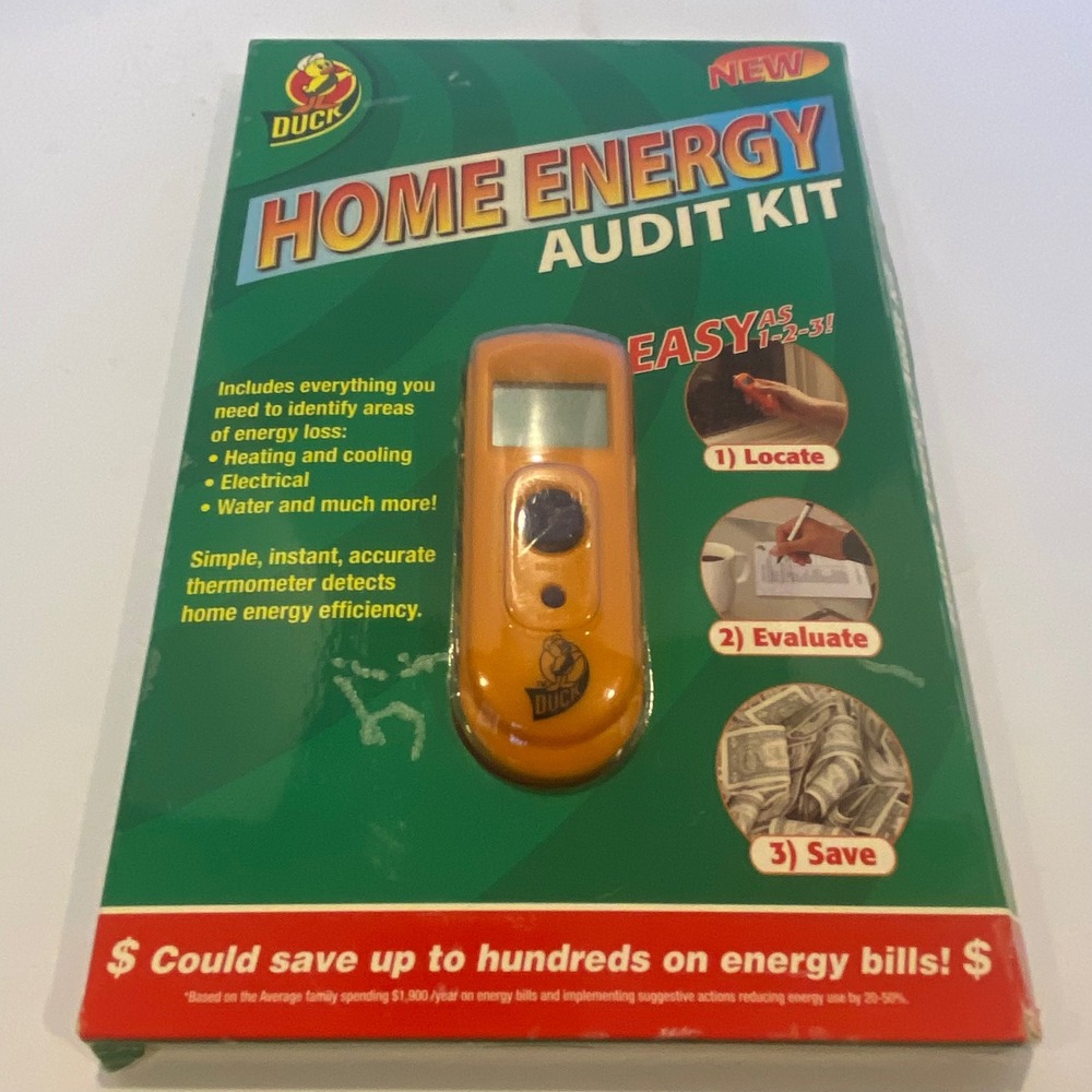 Duck Home Energy‎ Audit Kit New Infrared Thermometer Manual